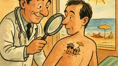 Barzelletta: Dottore, coi nei niente raggi UV?