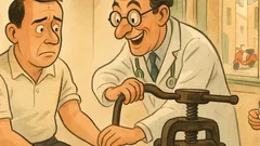 Barzelletta: Dottore, mi misuri la pressione